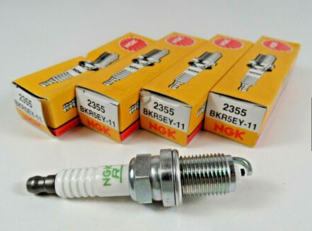 Spark Plug 2355 BKR5EY-11 NGK (Pack of 4)