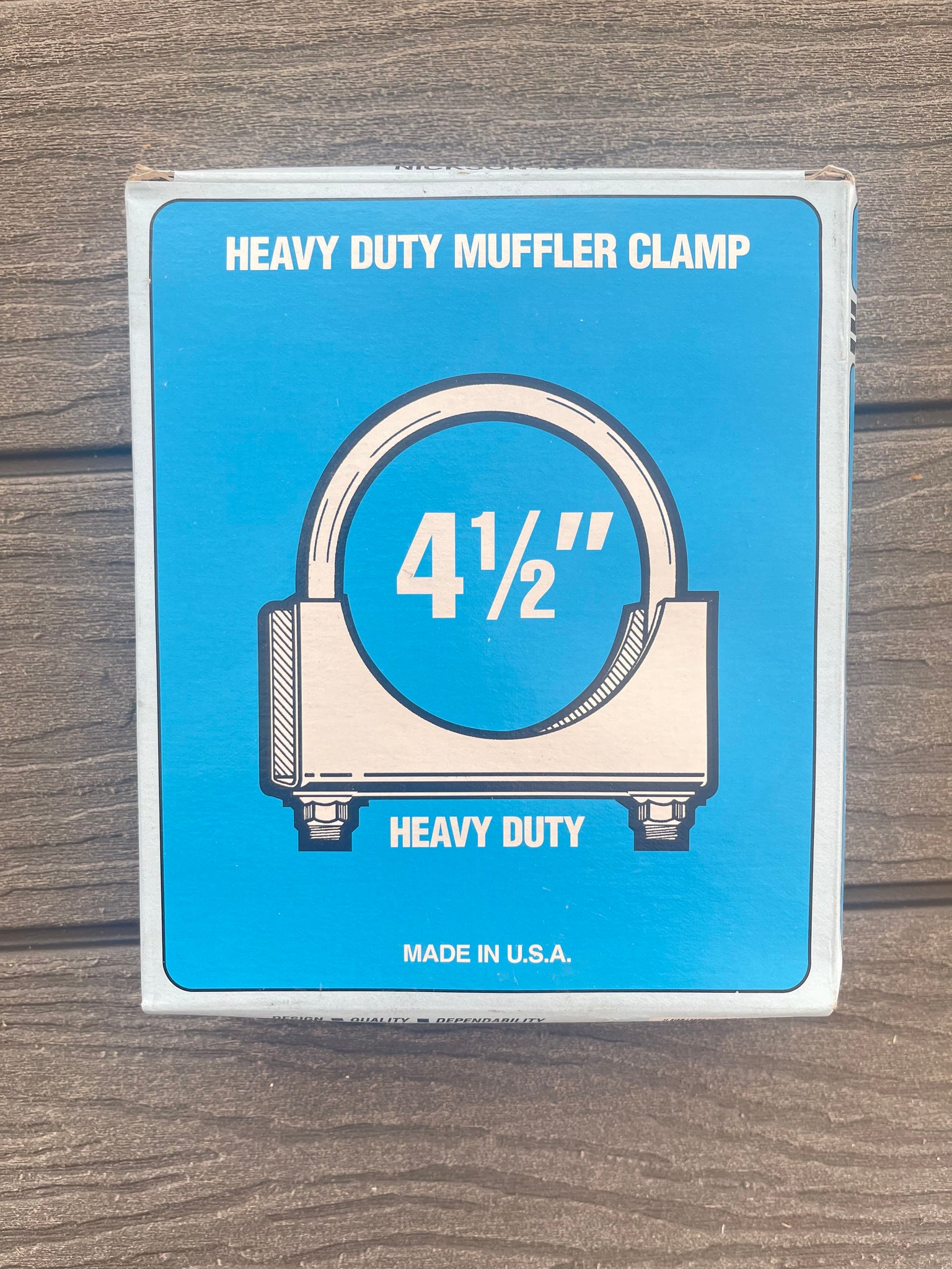 Heavy Duty Muffler Clamp 4 1/2"