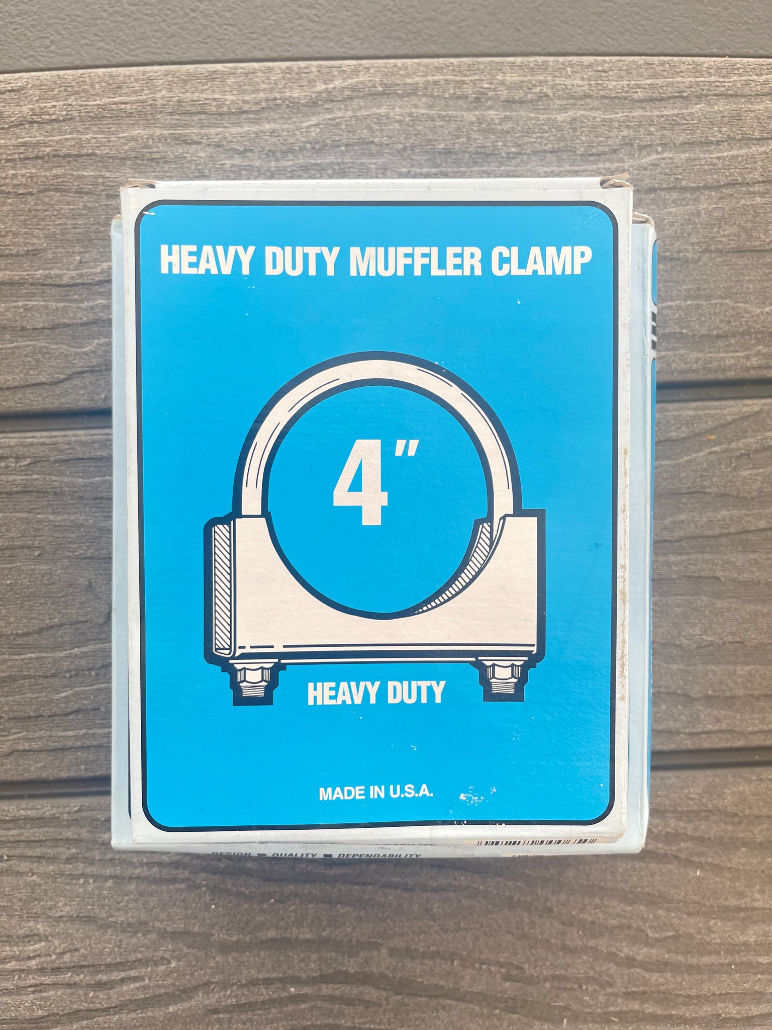 Heavy Duty Muffler Clamp 4"